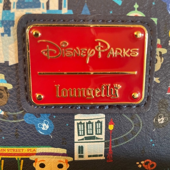 New Disney Park Loungefly Funko Pop Dapper Dans Backpack & 2022 Blue Sequin Ears - Picture 7 of 8